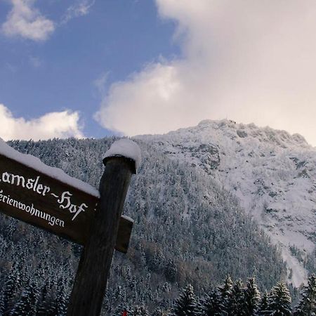 Ferienwohnungen Ramslerhof Inkl. Chiemgaukarte Ruhpolding Luaran gambar